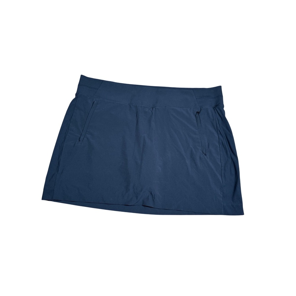 Athleta Ace Tennis Skort Golf Skirt Athletic Activewear black Size 22